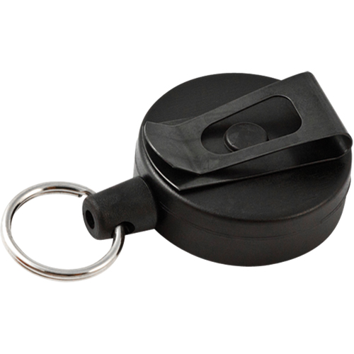 D&eacute;rouleurs de taille moyenne de s&eacute;rie Mid6 #6, Polycarbonate, C&acirc;ble 36", Fixation Agrafe de ceinture Ontario Packaging