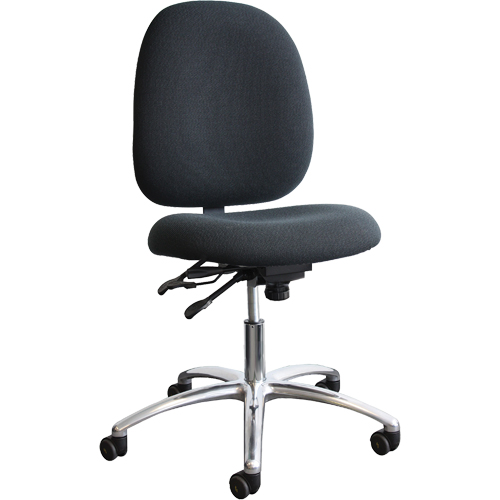 Chaises D.E.S. (dissipation &eacute;lectrostatique) Shoptech, Vinyle, Noir, Capacit&eacute; 250 lb Ontario Packaging