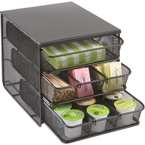 Onyx Triple Drawer Hospitality Organizer Ontario Packaging
