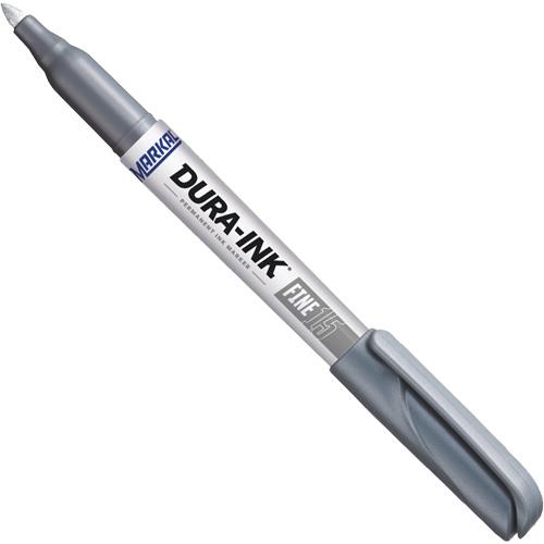 Dura-Ink&reg; #15 Permanent Marker, Silver, Fine Tip Ontario Packaging