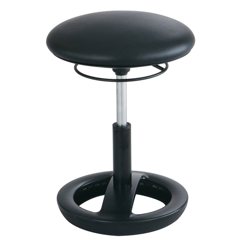 Chaise ergonomique Twixt, Stationnaire, Ajustable, , Mailles en polyester Si&egrave;ge, Noir Ontario Packaging