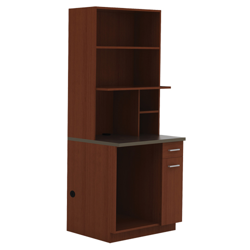 Modular Cabinet, Melamine, 39" H x 36" W x 25" D, Mahogany Ontario Packaging