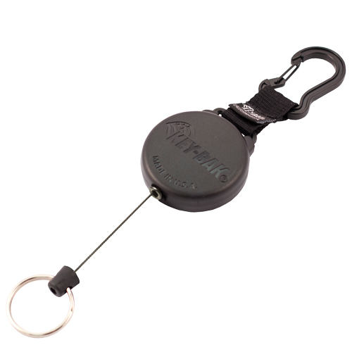Porte-cl&eacute;s Securit, Polycarbonate, C&acirc;ble 48", Fixation Mousqueton Ontario Packaging