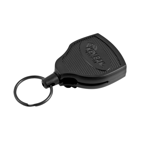 Porte-cl&eacute;s autor&eacute;tractable robuste Super48, Polycarbonate, C&acirc;ble 48", Fixation Agrafe de ceinture Ontario Packaging