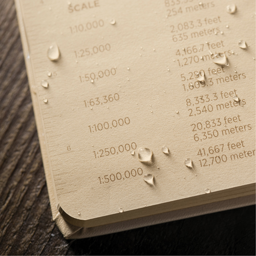 Bound Book, Hard Cover, Tan, 160 Pages, 4-5/8" W x 7-1/4" L Ontario Packaging