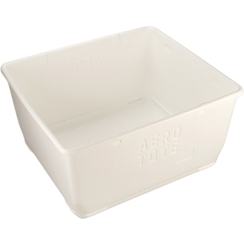 Contenant de rangement pour la nourriture, Plastique, Capacit&eacute; de 108 gal., Blanc Ontario Packaging