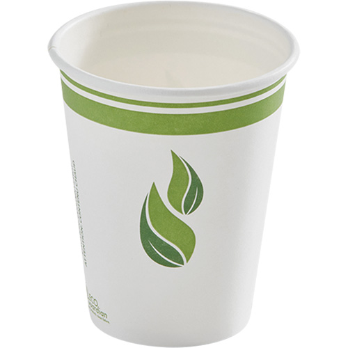 Bare&reg; Compostable Hot Cups, Paper, 8 oz., Multi-Colour Ontario Packaging