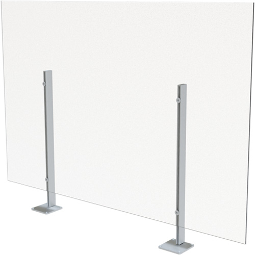 Surface Mount Sneeze Guard, 48" W x 36" H Ontario Packaging