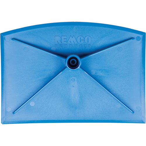 Food Hoe Head, Blue, 8" W x 11-1/4" L Ontario Packaging