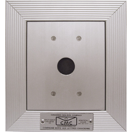 Full-Recessed Key Keeper Box, Wall -Mounted, 4-9/16" x 4", Aluminum Ontario Packaging
