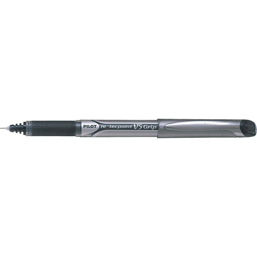 Hi-Tecpoint Grip Pen, Black, 0.5 mm Ontario Packaging