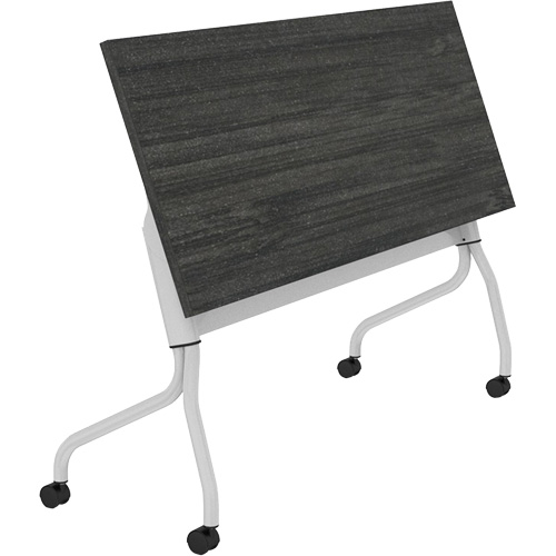 Table de formation &agrave; dessus rabattable Newland, 24" lo x 60" la x 29-1/2" h, Brun fonc&eacute; Ontario Packaging