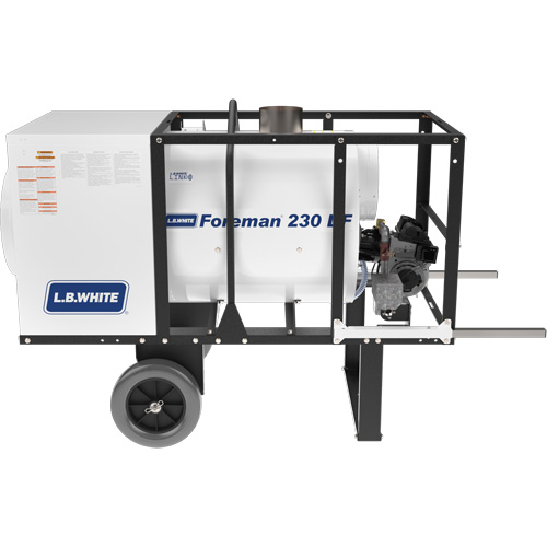 Radiateur portable &agrave; chauffage indirect Foreman 230, Chaleur radiante, Gaz naturel, 230000 BTU/H Ontario Packaging