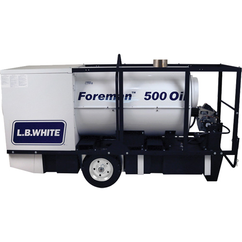 Foreman&reg; 500 Indirect-fired Portable Heater, Oil Filled, Kerosene, 500000 BTU/H Ontario Packaging