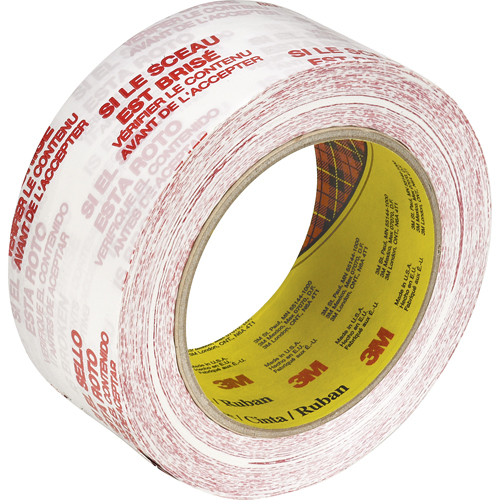 Scotch&reg; 3771 Box Sealing Tape with Message, Hot Melt Adhesive, 2 mils, 48 mm (1-22/25") x 100 m (328') Ontario Packaging