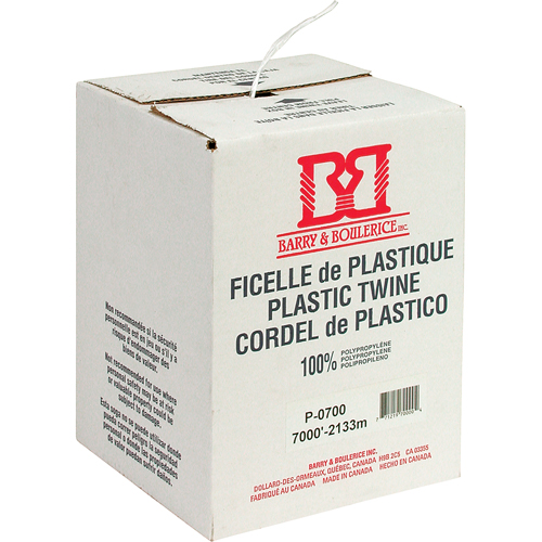 Tying Twine, Polypropylene, 7000' Length Ontario Packaging