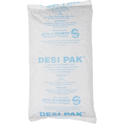 D&eacute;shydratants, Argile, sac Tyvek Ontario Packaging
