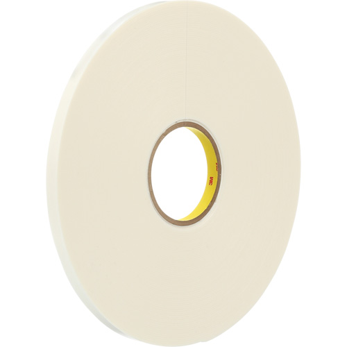 Double Coated Polyethylene Foam Tape 4466, 12.7 mm (1/2") W, 62 mils, Polyethylene Ontario Packaging