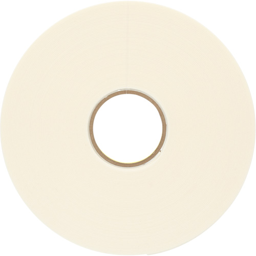 Double Coated Polyethylene Foam Tape 4466, 12.7 mm (1/2") W, 62 mils, Polyethylene Ontario Packaging