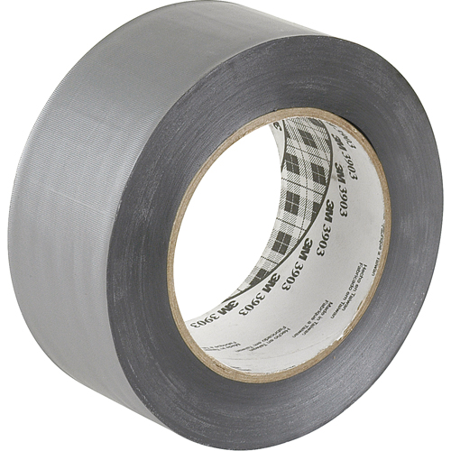 3903 Vinyl Duct Tape, 50 mm (2") W x 45.5 m (149.25') L, 6.3 mils, Grey Ontario Packaging