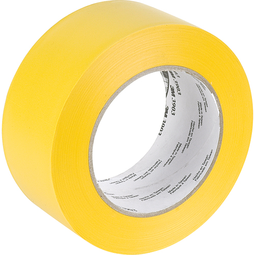 3903 Vinyl Duct Tape, 50 mm (2") W x 45.5 m (149.25') L, 6.3 mils, Yellow Ontario Packaging