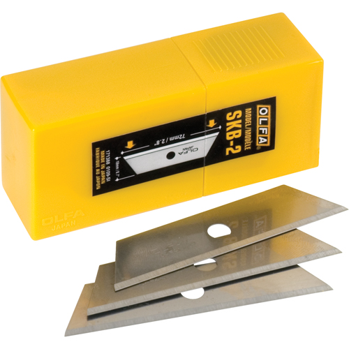 Dual Edge Replacement Safety Blades, Single Style Ontario Packaging