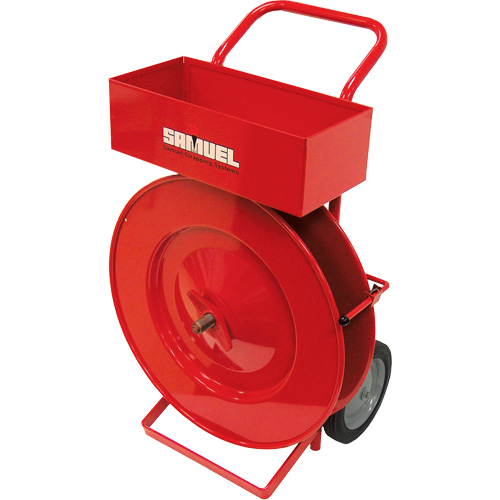 Distributeur de feuillards, Feuillard Polyester/Acier/Polypropyl&egrave;ne, Dia de noyau 16", largeur de rouleau 2,875" Ontario Packaging