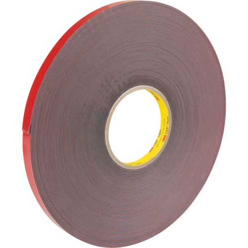 Ruban VHB, 32,9 m (108') lo x 12,7 mm (1/2") la, 40 mils, Acrylique Ontario Packaging