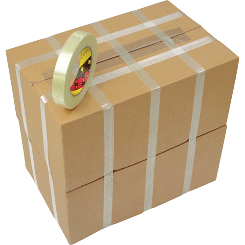 Tartan 8934 Filament Tape, 4 mils Thick, 12 mm (1/2") x 55 m (180')  Ontario Packaging