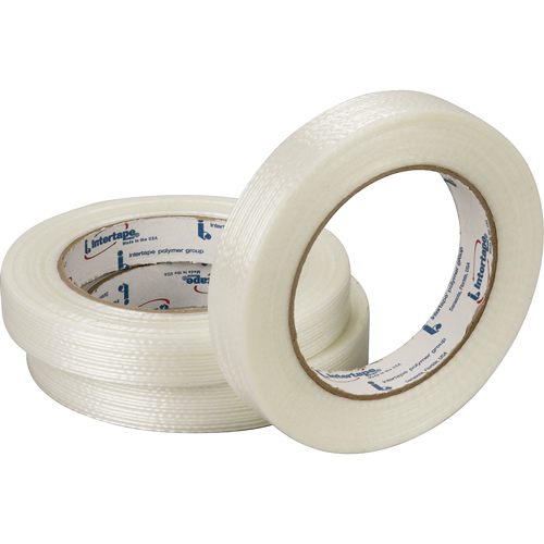 Utility Grade Filament Tape, 4 mils Thick, 24 mm (1") x 55 m (180')  Ontario Packaging