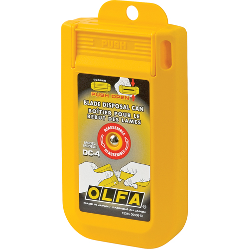 Boîte pour lames usag&eacute;es Ontario Packaging
