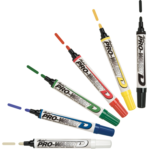 Paint-Riter&reg;+ Water Removable Paint Marker, Liquid, Red Ontario Packaging