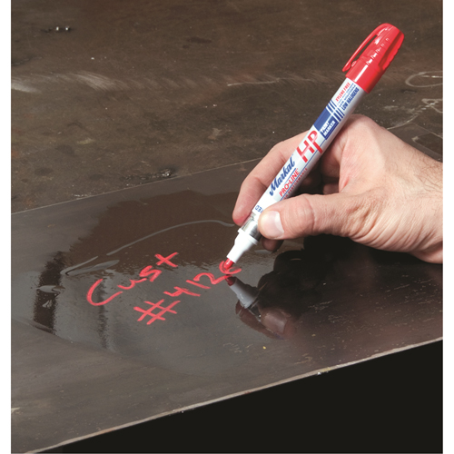 Marqueur pour surfaces huileuses Paint-Riter +, Liquide, Rouge Ontario Packaging