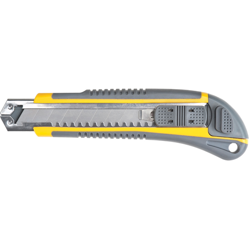 Knife ATK100, 18 mm, Carbon Steel, Rubber Handle Ontario Packaging