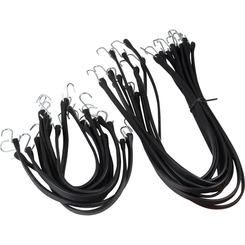Rubber Tie Down Set, 21" Ontario Packaging