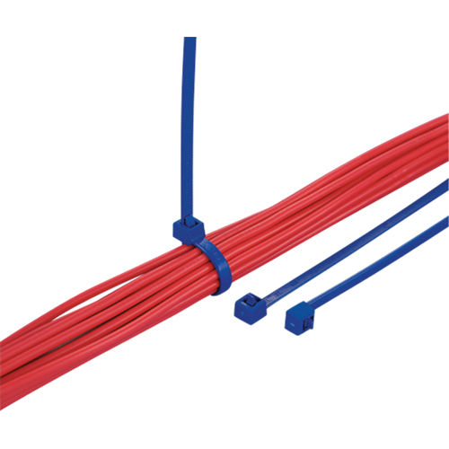 Attaches d&eacute;tectables pour c&acirc;bles, 5-9/10" lo, R&eacute;sistance &agrave; la traction 30 lb Ontario Packaging