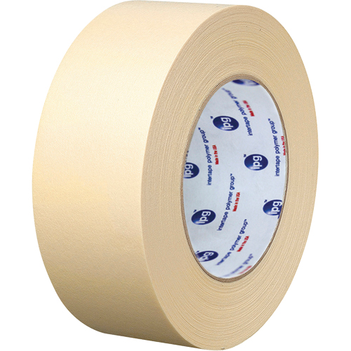 High Temperature Medium Grade Paper Masking Tape, 18 mm (3/4") x 55 m (180'), Beige Ontario Packaging