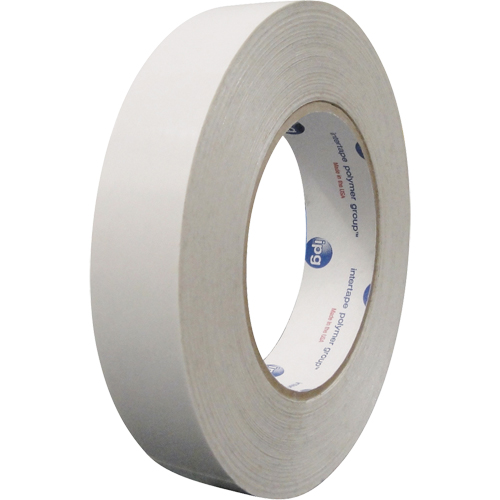 Ruban double face sp&eacute;cialis&eacute; en PVC non plastifi&eacute;, 19 mm (3/4") x 54,8 m (180'), Blanc Ontario Packaging