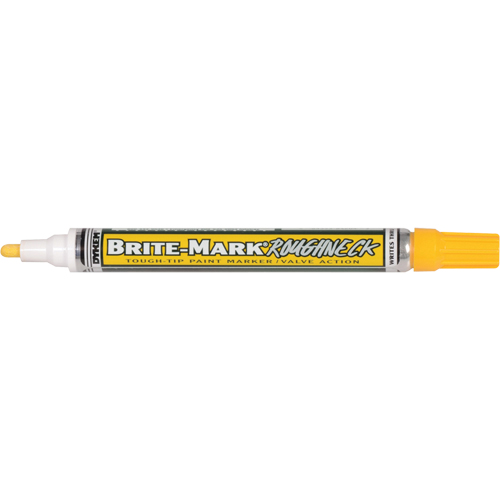 Marqueur RoughNeck Brite-Mark, Liquide, Jaune Ontario Packaging