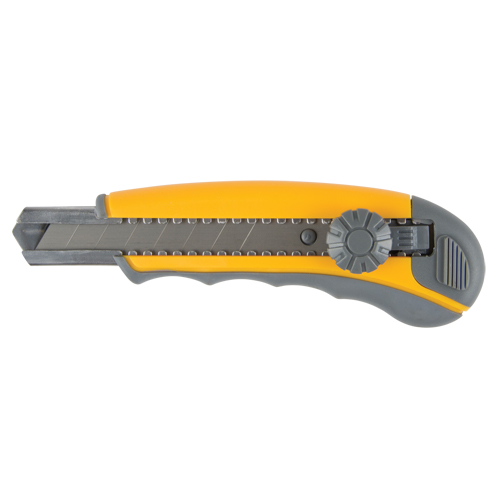 Knife ATK900, 18 mm, Carbon Steel, Heavy-Duty, Plastic Handle Ontario Packaging
