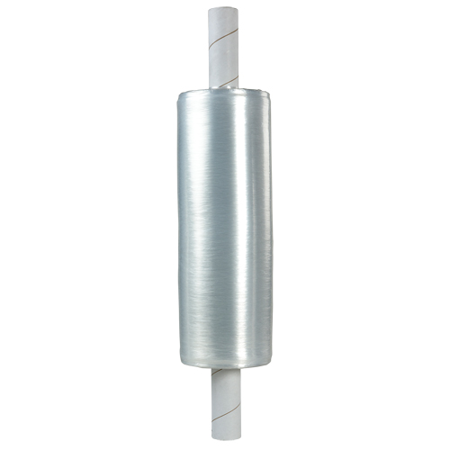 Film &eacute;tirable &agrave; la main, moyeu allong&eacute;, Calibre 80 (20,3 microm&egrave;tres), 20" x 1000', Transparent Ontario Packaging