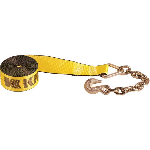 Winch Strap with Chain Anchor Ontario Packaging