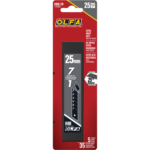 Ultra-Sharp Black Replacement Blades, Snap-Off Style Ontario Packaging