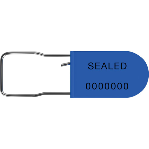 Scell&eacute;s de s&eacute;curit&eacute; UniPad S, 1-1/2", M&eacute;tal/Plastique, Cadenas Ontario Packaging