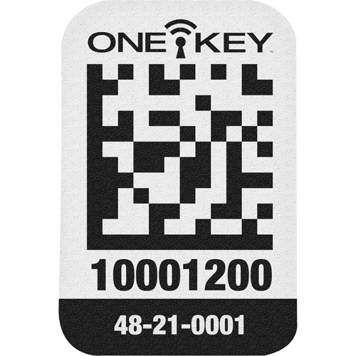 &eacute;tiquettes d'identification d'actifs One-Key Ontario Packaging