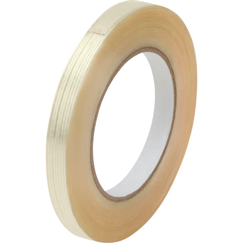 General-Purpose Filament Tape, 4 mils Thick, 12 mm (1/2") x 55 m (180')  Ontario Packaging