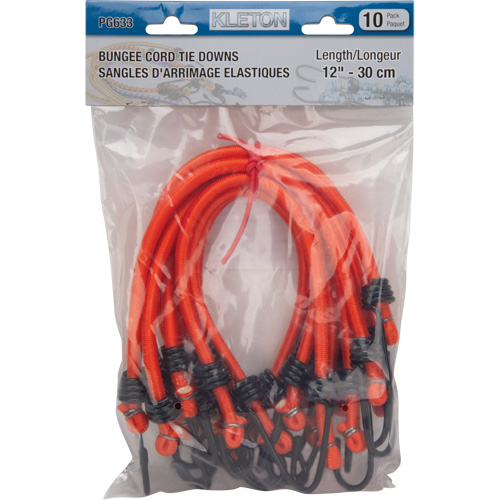 Bungee Cord Tie Downs, 12" Ontario Packaging