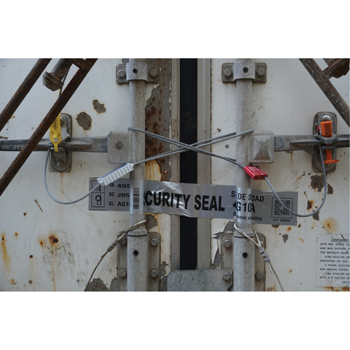 Scell&eacute;s de haute s&eacute;curit&eacute;, 12", M&eacute;tal, Scell&eacute; &agrave; c&acirc;ble Ontario Packaging