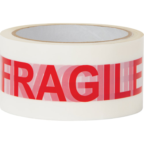 Ruban d'emballage Fragile, Adh&eacute;sif Thermofusible, 2 mils, 48 mm (2") x 100 m (328') Ontario Packaging