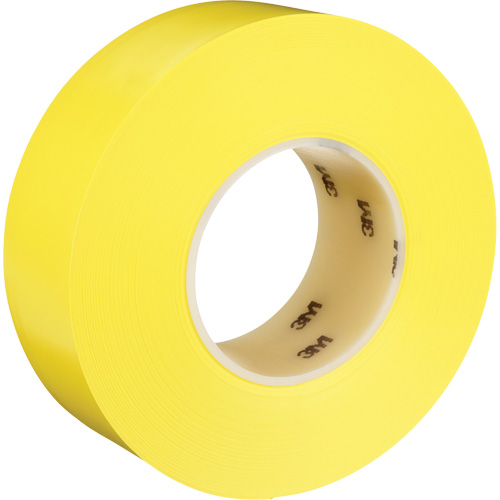 Durable Floor Marking Tape 971, 2" x 108', Vinyl, Yellow Ontario Packaging